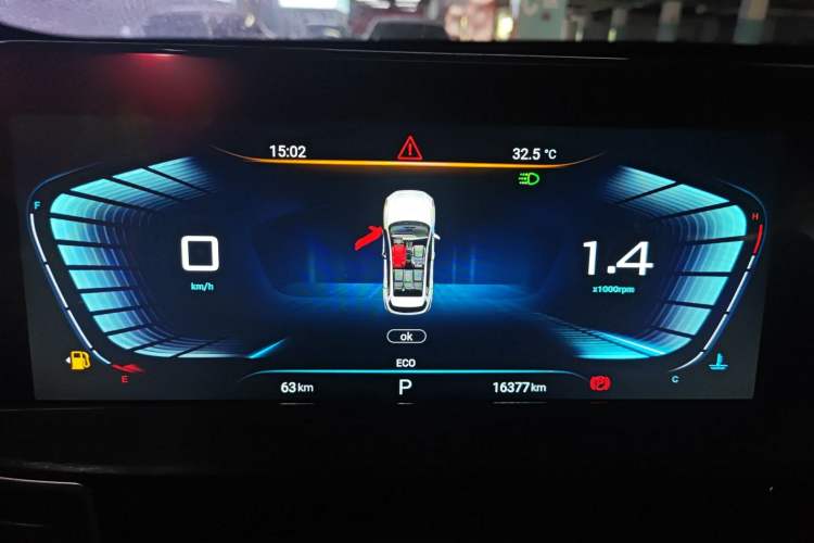 Used EXEED Zhuifeng 2024 1.5T CVT Goodies Peanut Edition Odometer Close Up