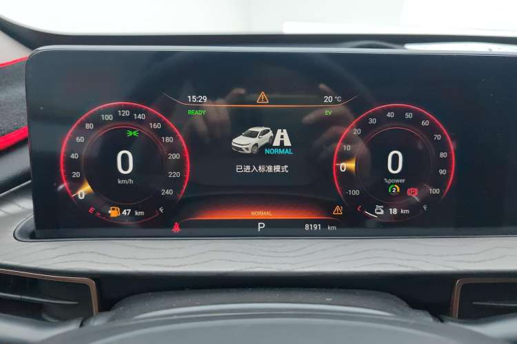 Used EXEED Zhuifeng C-DM 2022 1.5 TCI-DHT 105 km "Chengfeng Qi" Edition Instrument Cluster