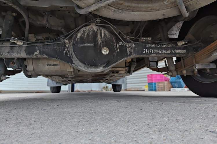Used Farizon E5 2019 E5L Pure Electric Van with Guoxuan 39.9 kWh Chassis Rear