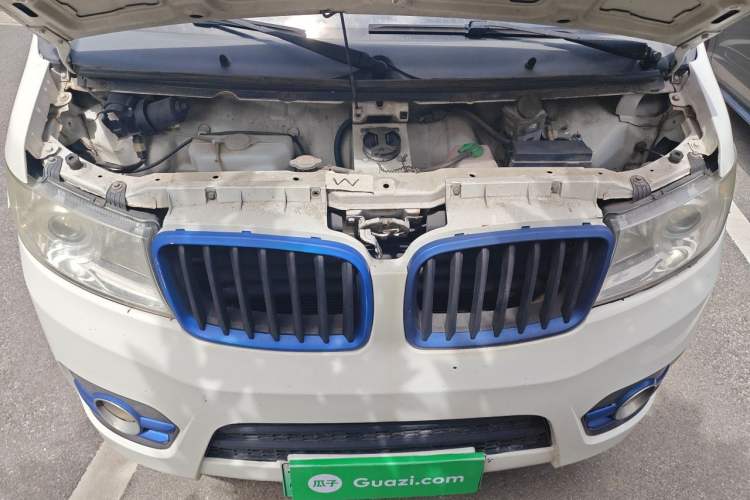 Used Farizon E5 2019 E5L Pure Electric Van with Guoxuan 39.9 kWh Engine Bay