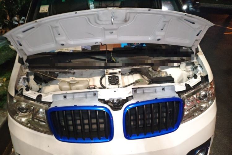 Used Farizon E5 2019 E5L Pure Electric Van with Guoxuan 39.9 kWh Engine Bay