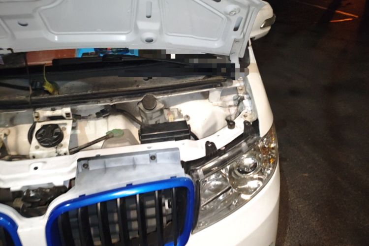 Used Farizon E5 2019 E5L Pure Electric Van with Guoxuan 39.9 kWh Engine Bay Left