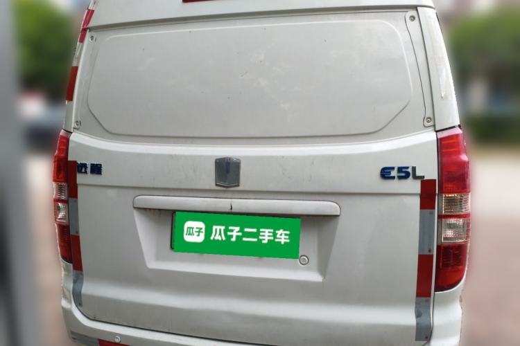 Used Farizon E5 2019 E5L Pure Electric Van with Guoxuan 39.9 kWh Rear