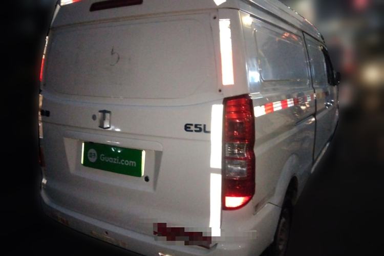 Used Farizon E5 2019 E5L Pure Electric Van with Guoxuan 39.9 kWh Rear Right 45 Deg