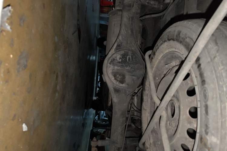 Used Farizon E5 2022 E5L Pure Electric Van with Guoxuan 39.9 kWh Chassis Rear