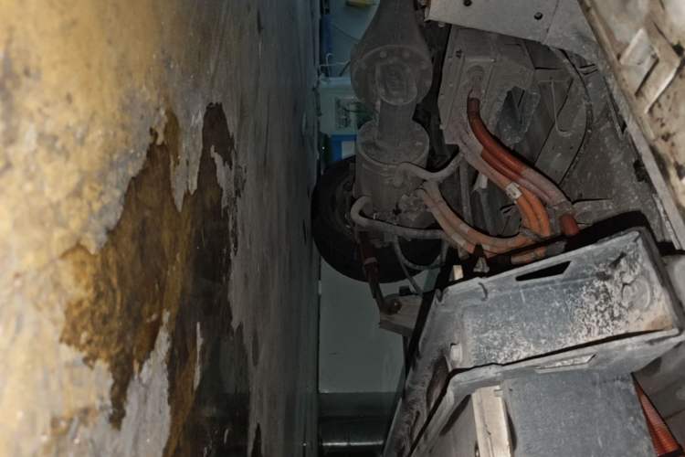 Used Farizon E5 2022 E5L Pure Electric Van with Guoxuan 39.9 kWh Chassis Rear Right