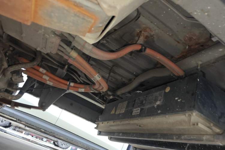 Used Farizon E5 2022 E5L Pure Electric Van with Guoxuan 39.9 kWh Chassis Rear Right