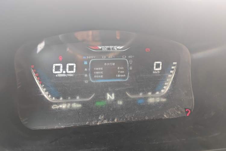 Used Farizon E5 2022 E5L Pure Electric Van with Guoxuan 39.9 kWh Instrument Cluster