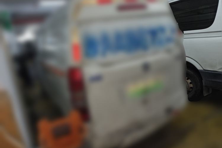 Used Farizon E5 2022 E5L Pure Electric Van with Guoxuan 39.9 kWh Rear Left 45 Deg
