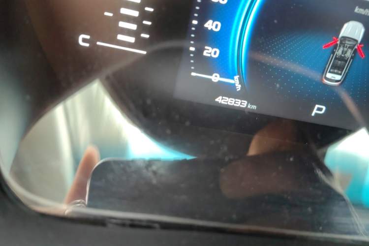 Used Farizon FX 2020 1.8T Smart Connect Edition 4 Seats Odometer Close Up