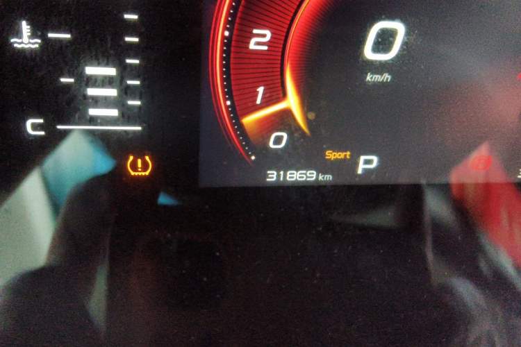 Used Farizon FX 2021 1.8T Smart Edition 5-seater Odometer Close Up