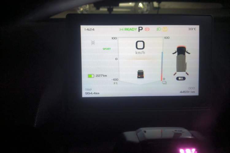 Used Farizon Super VAN 2024 Smart Wealth Edition Mid-Roof High-Top 66 kWh Instrument Cluster