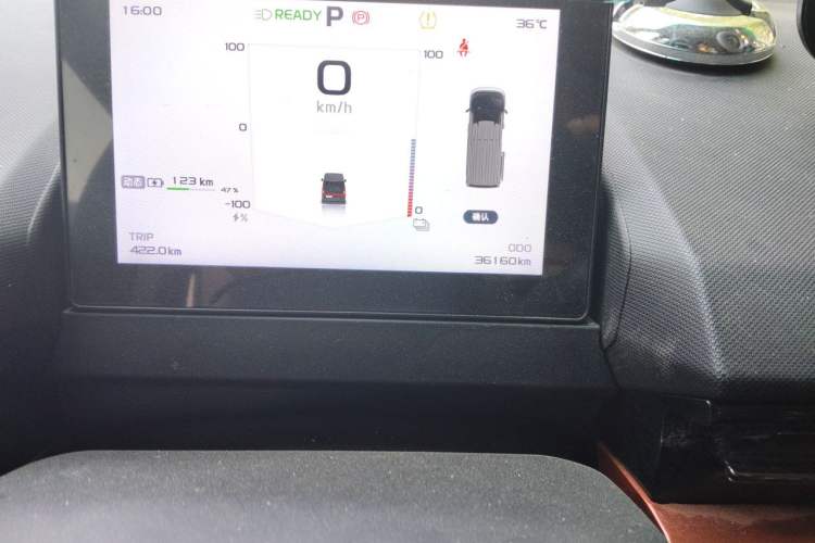 Used Farizon Super VAN 2024 Zhifu Edition Action-Oriented Short-Wheelbase Mid-Roof Model with 51 kWh Odometer Close Up