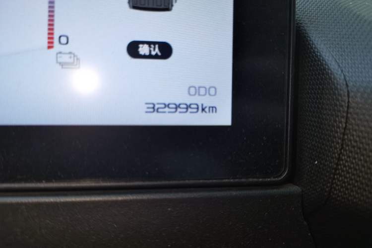 Used Farizon Super VAN 2025 Yucheng Edition, Action-Pak 68kWh Odometer Close Up