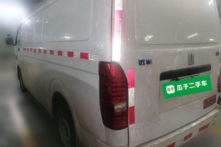 Used Farizon Xingxiang E6 2020 Van Model Low Roof 1365kg Payload Capacity Equipped with High-Capacity CATL Battery Rear Left 45 Deg