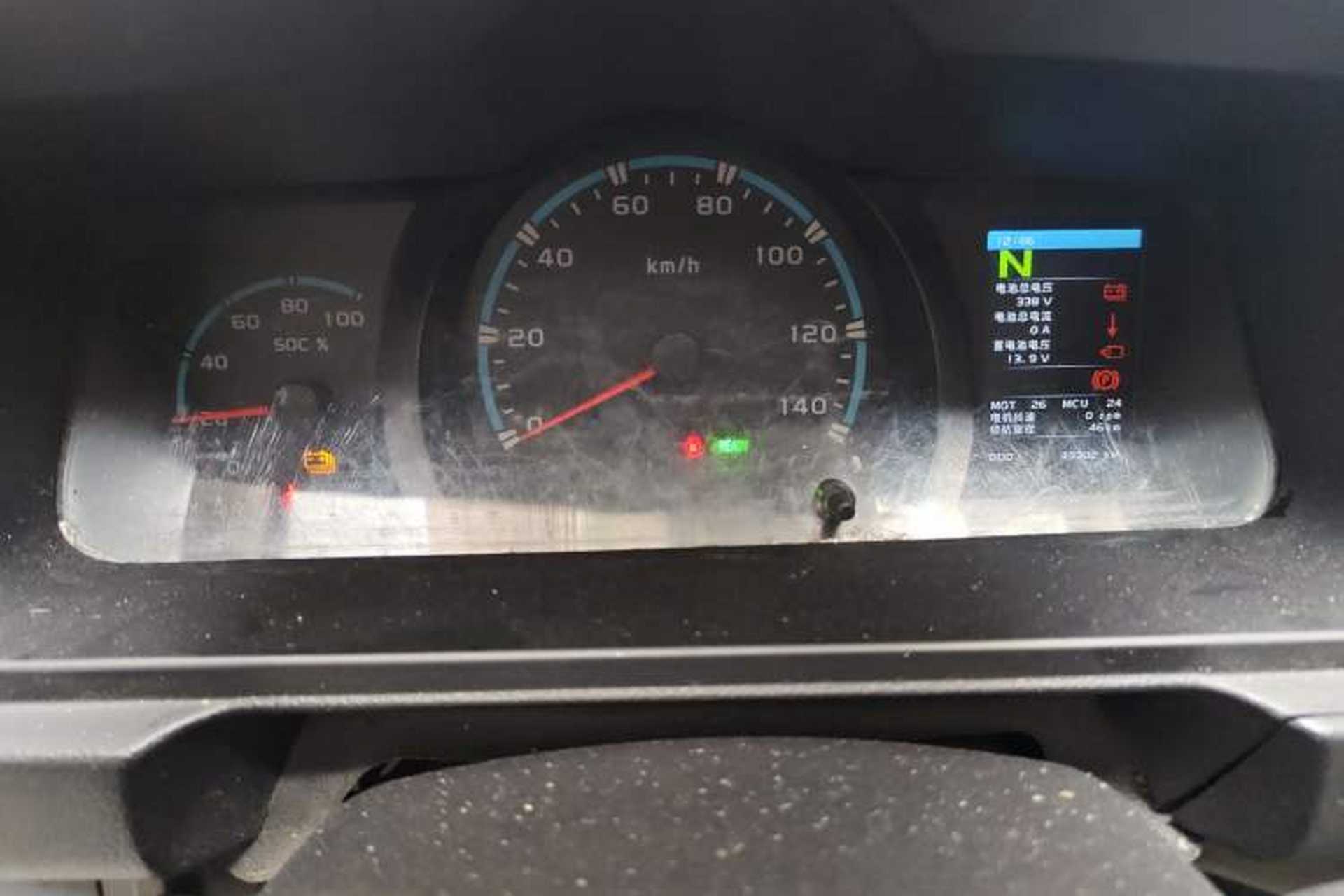 Used Farizon Xingxiang E6 2022 Van-Type Transport Vehicle Low Roof CATL 50.23 kWh Instrument Cluster