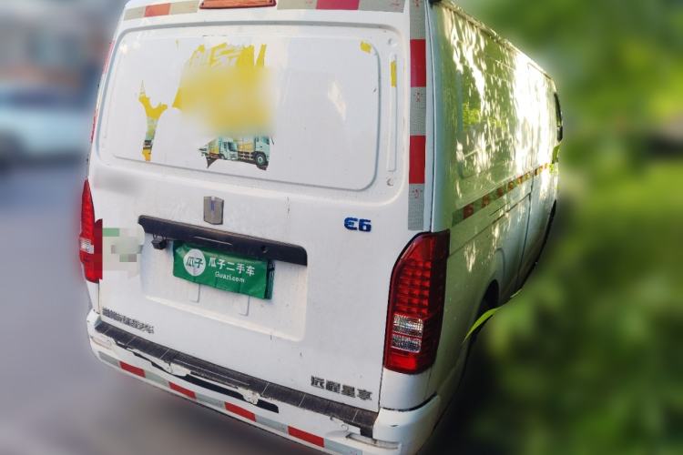 Used Farizon Xingxiang E6 2022 Van-Type Transport Vehicle Low Roof CATL 50.23 kWh Rear Right 45 Deg