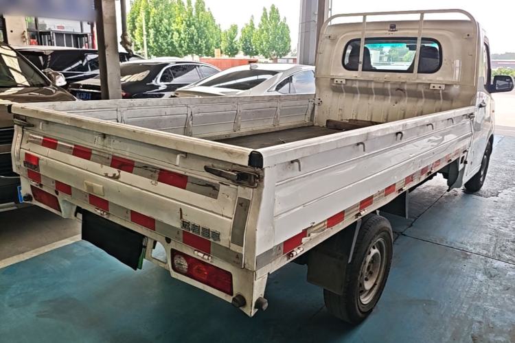 Used Farizon Xingxiang F1E 2023 Flatbed Truck Remote Smart Chip 46.08 kWh Rear Right 45 Deg