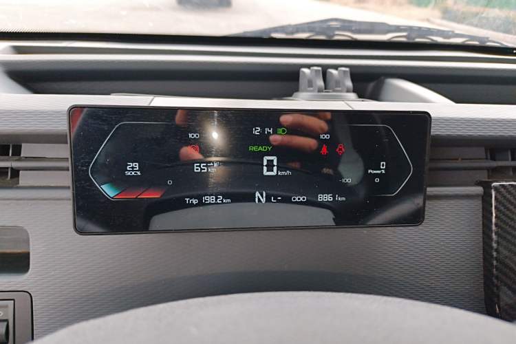 Used Farizon Xingxiang V 2022 Star Enjoy V6E Deluxe Edition Long Wheelbase Guoxuan 38.7 kWh Instrument Cluster