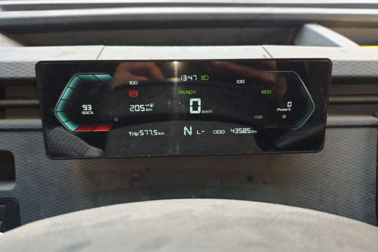 Used Farizon Xingxiang V 2022 Star Enjoy V5E Value Edition Short Wheelbase Guoxuan 38.7 kWh Instrument Cluster