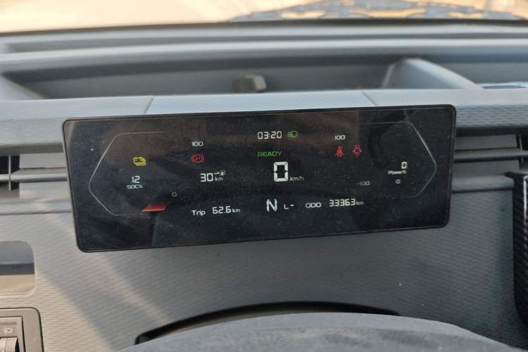 Used Farizon Xingxiang V 2022 Star Enjoy V5E Value Edition Short Wheelbase Guoxuan 38.7 kWh Instrument Cluster