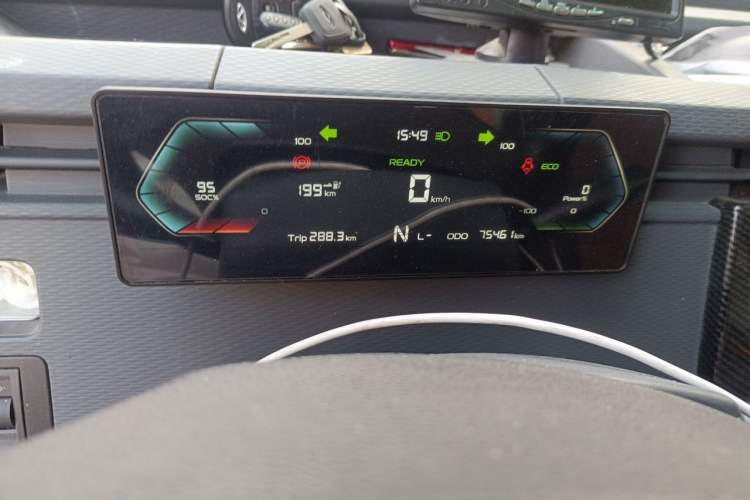 Used Farizon Xingxiang V 2022 Star Enjoy V5E Deluxe Edition Short Wheelbase Guoxuan 38.7 kWh Instrument Cluster