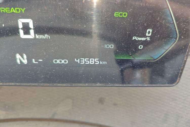 Used Farizon Xingxiang V 2022 Star Enjoy V5E Value Edition Short Wheelbase Guoxuan 38.7 kWh Odometer Close Up