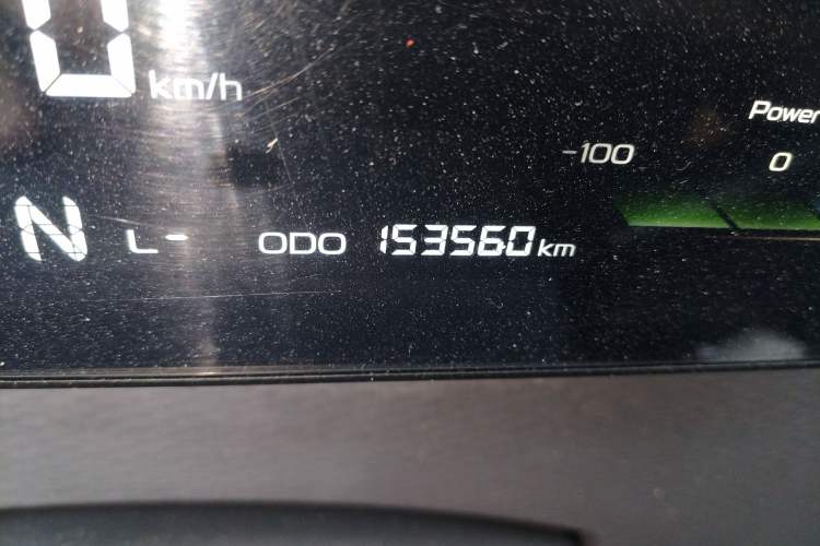 Used Farizon Xingxiang V 2022 Xingxiang V6E Long Wheelbase Guoxuan 41.93 kWh Odometer Close Up