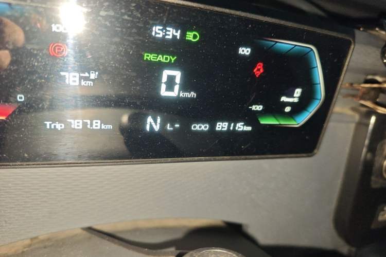Used Farizon Xingxiang V 2022 Star Enjoy V6E Long Wheelbase Ningde 41.86 kWh Odometer Close Up