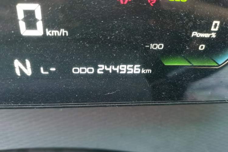 Used Farizon Xingxiang V 2022 Xingxiang V6E Long Wheelbase Guoxuan 41.93 kWh Odometer Close Up