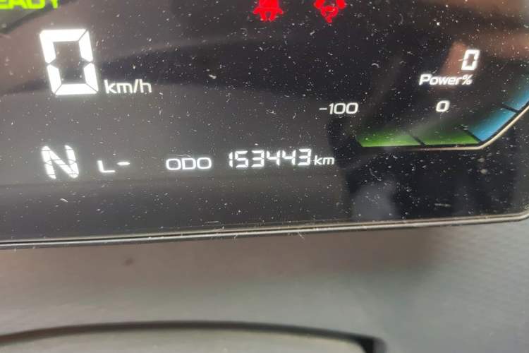 Used Farizon Xingxiang V 2022 Star Enjoy V6E Value Edition Long Wheelbase CAS 38.64 kWh Odometer Close Up