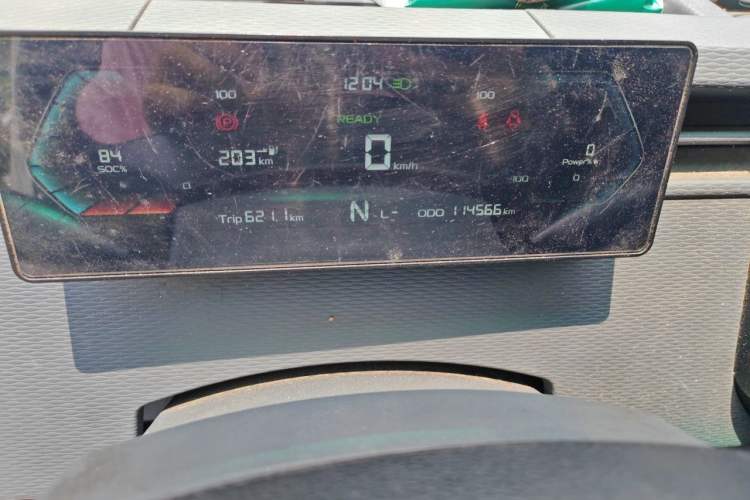 Used Farizon Xingxiang V 2023 V5E AVIC Lithium Battery 38.64kWh Value Edition Odometer Close Up