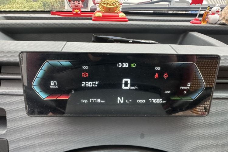 Used Farizon Xingxiang V 2023 V6E Guoxuan Hi-Tech 41.93 kWh Value Edition Odometer Close Up