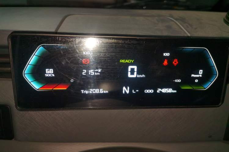 Used Farizon Xingxiang V 2024 Star Enjoy V6E Feature Edition Zhixin 46.08 kWh Instrument Cluster