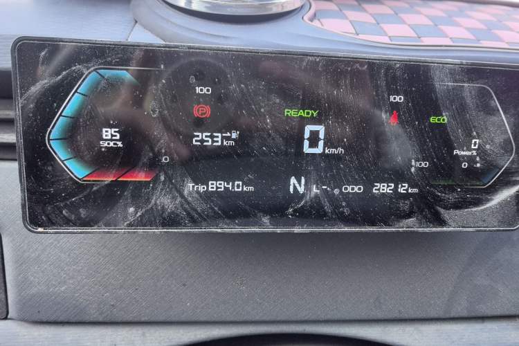 Used Farizon Xingxiang V 2024 Star Enjoy V6E Feature Edition with CATL 41.86 kWh Instrument Cluster