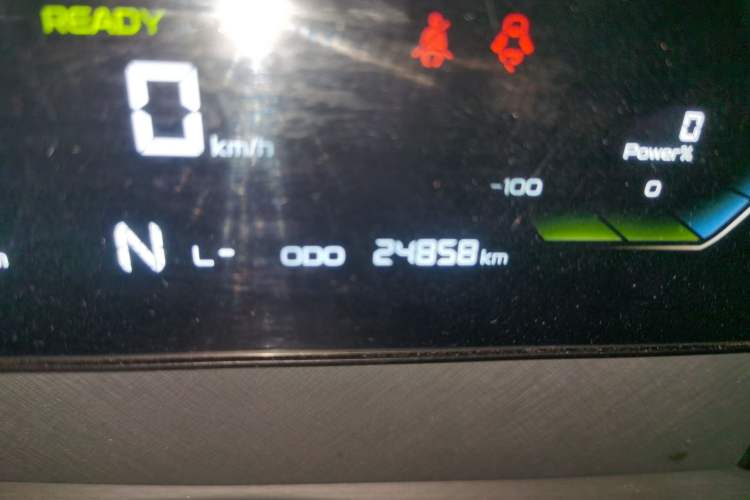 Used Farizon Xingxiang V 2024 Star Enjoy V6E Feature Edition Zhixin 46.08 kWh Odometer Close Up