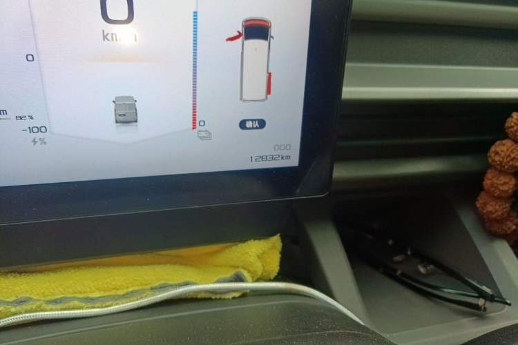 Used Farizon Xingxiang V 2025 Star Enjoy V7E Functional Edition Smart Edition Xuanwu 51.4 kWh Odometer Close Up