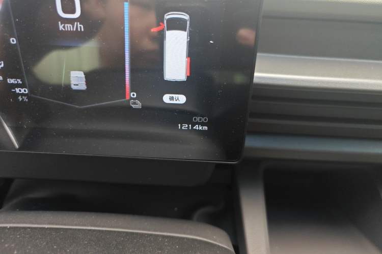 Used Farizon Xingxiang V 2025 Star Enjoy V7E Functional Edition Smart Wealth Edition Xuanwu 51.4 kWh Odometer Close Up