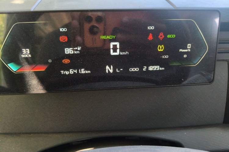Used Farizon Xingxiang V  Odometer Close Up