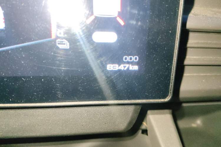 Used Farizon Xingxiang V 2025 Star Enjoy V7E Functional Edition Smart Edition Xuanwu 51.4 kWh Odometer Close Up