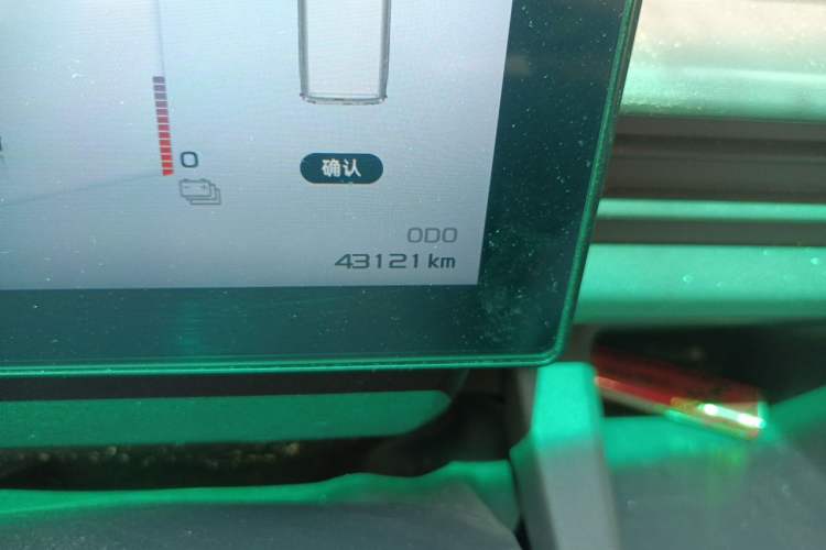 Used Farizon Xingxiang V 2025 Star Enjoy V7E Smart Edition Xuanwu 51.4 kWh Odometer Close Up