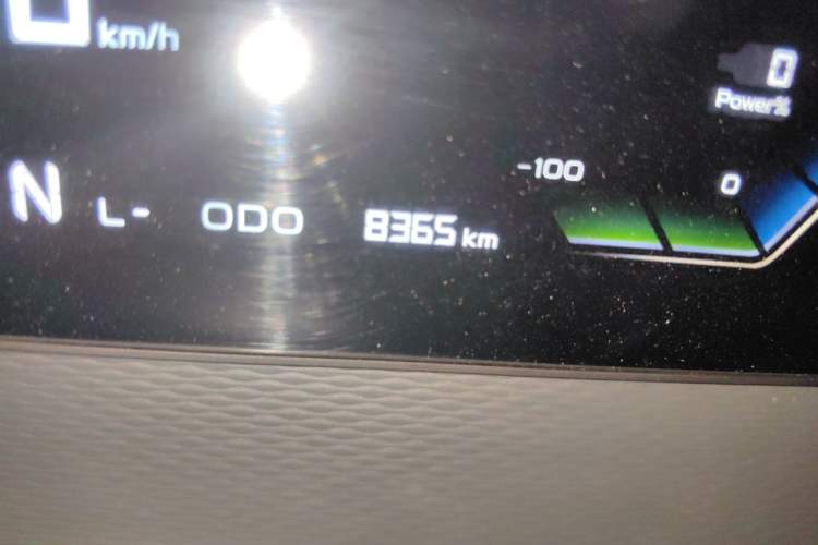Used Farizon Xingxiang V 2025 Xingxiang V6E Xuanwu Wealth Creation Edition I Odometer Close Up
