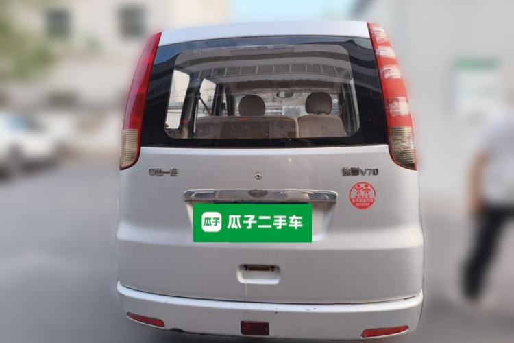 Used FAW Jiabao V70 2011 1.0L Standard Edition DA465QA Rear
