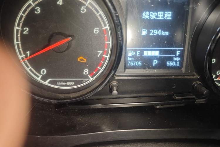 Used FAW Junpai A70 2016 1.6L Automatic Luxury Model Odometer Close Up