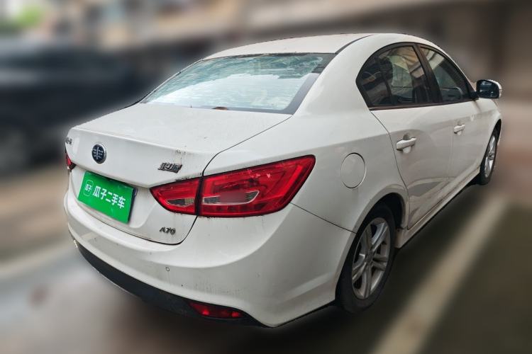 Used FAW Junpai A70 2016 1.6L Manual Tech Model Rear Right 45 Deg