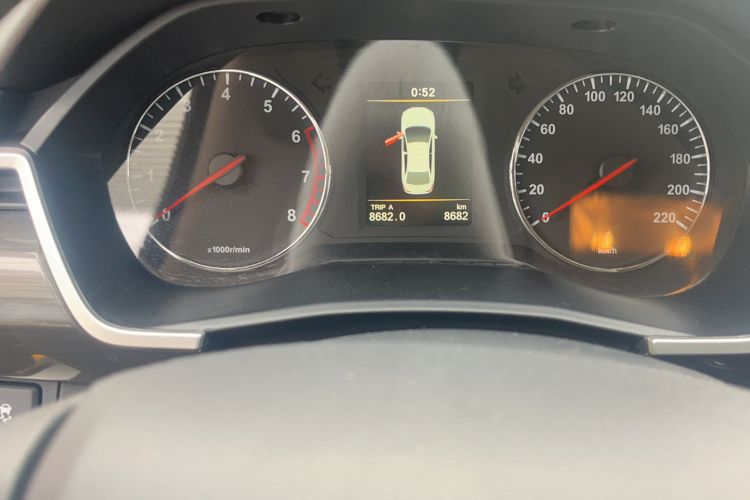 Used FAW Junpai CX65 2018 1.5L Manual Comfort Model Odometer Close Up