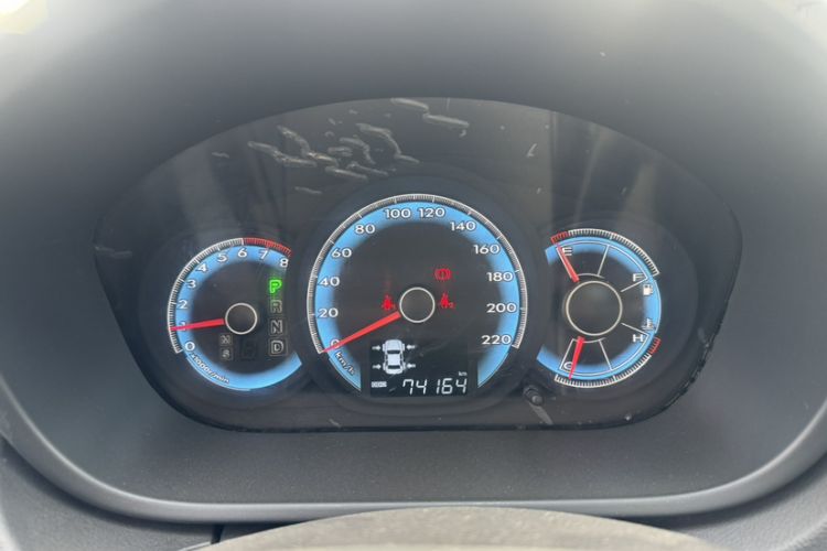 Used FAW Junpai D60 2015 1.8L Automatic Prestige Model Odometer Close Up