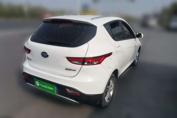 Used FAW Junpai D60 2016 1.5L Manual Standard Edition Rear Right 45 Deg
