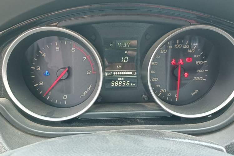 Used FAW Junpai D60 2017 1.5L Manual Entry-Level Model Instrument Cluster