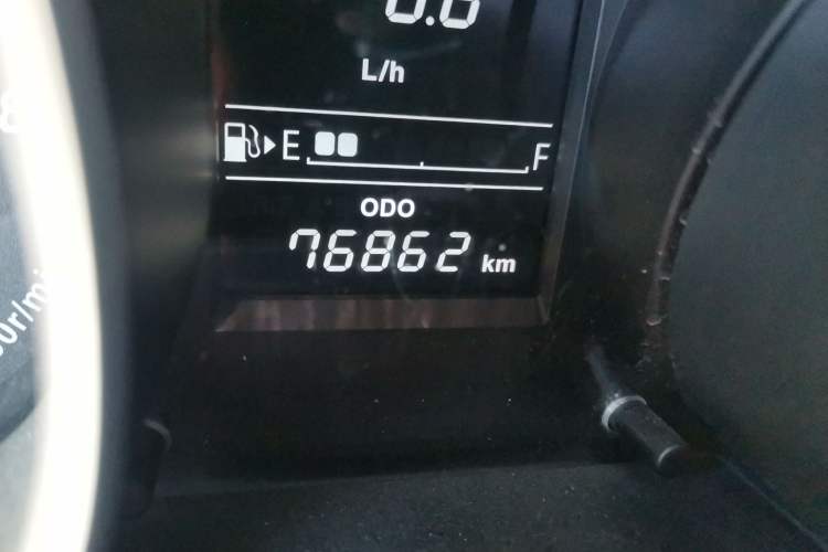 Used FAW Junpai D60 2017 1.5L Manual Standard Edition Odometer Close Up